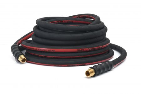 Dino-Hide Rubber Air Hose Assembly 1/2" x 100'