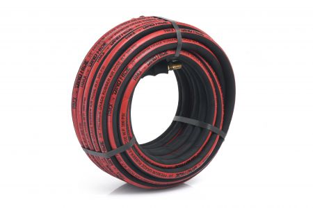 Dino-Hide Rubber Air Hose Assembly 3/8" x 100'