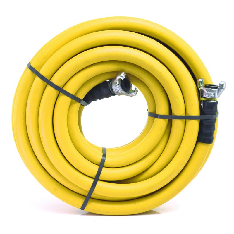 Impulse Rubber Jack Hammer Hose Assembly 3/4" X 50' - Yellow