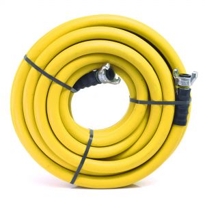 Impulse Rubber Jack Hammer Hose Assembly 3/4" X 50' - Yellow