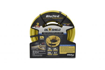 OilShield 3/8"X25' Rubber Air Hose