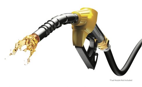 OilShield 3/4" X 12' Rubber Farm Fuel Transfer Hose with Static Wire, 2 Pack