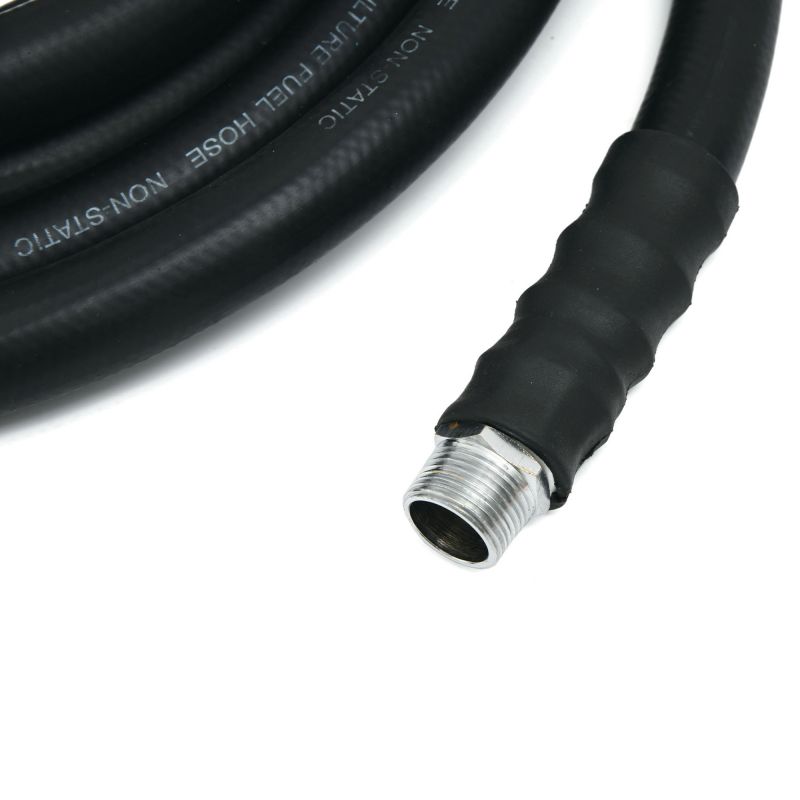 OilShield 3/4" X 14' Rubber Farm Fuel Transfer Hose with Static Wire, 2 Pack
