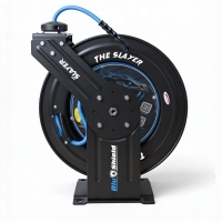 Blu Shield The Slayer Hybrid Pressure Washing Hose Reel 1/4" X 100'
