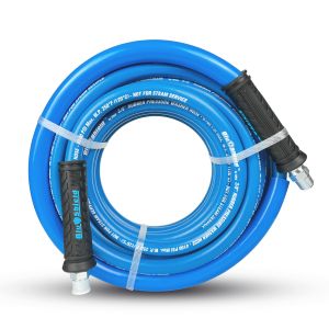 Tough Tek Rubber Pressure Washer Hose 3/8" x 50' - Blue