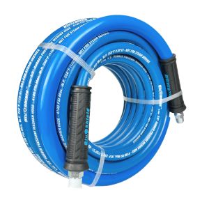 Tough Tek Rubber Pressure Washer Hose 3/8" x 50' - Blue