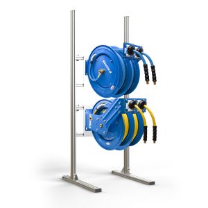 Aluminium Reel Stand - 4 Reels