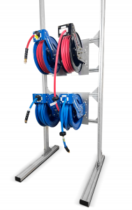 Aluminium Reel Stand - 4 Reels