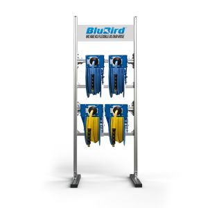 Aluminium Reel Stand - 4 Reels