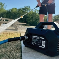 Blu Shield HumpBack Pressure Washer System – 3000 PSI | Portable Wall Mount Unit