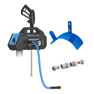 Blu Shield 3000PSI High Pressure Washer Humpback with Wall Mount Plate and Hose Hanger