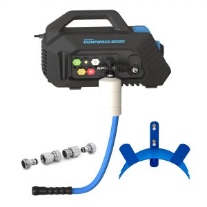 Blu Shield 3000PSI High Pressure Washer Humpback with Wall Mount Plate and Hose Hanger