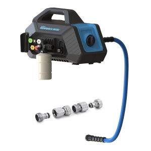 Blu Shield 3000PSI High Pressure Washer Humpback with Wall Mount Plate + 3415 Inlet Hose