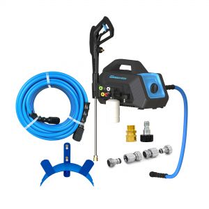 Blu Shield 3000PSI High Pressure Washer Humpback with Wall Mount Plate and Hose Hanger + 1/4"X 50' PW Hose
