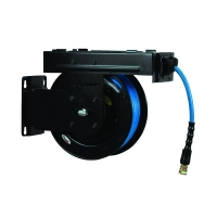Blu Shield Pressure washer small wide reel 1/4" X 50' + 15' Inlet Hose.
