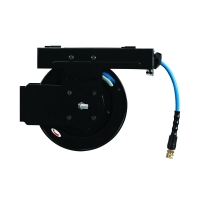 Blu Shield Pressure washer small wide reel 1/4" X 50' + 15' Inlet Hose.