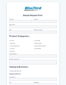 BluBird Sample Request Form